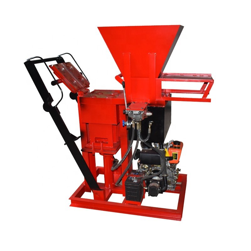 Eco Brava Compressed Bricks Makerbrick making machinery Manual Earth Block Machine With Multiple Moulds