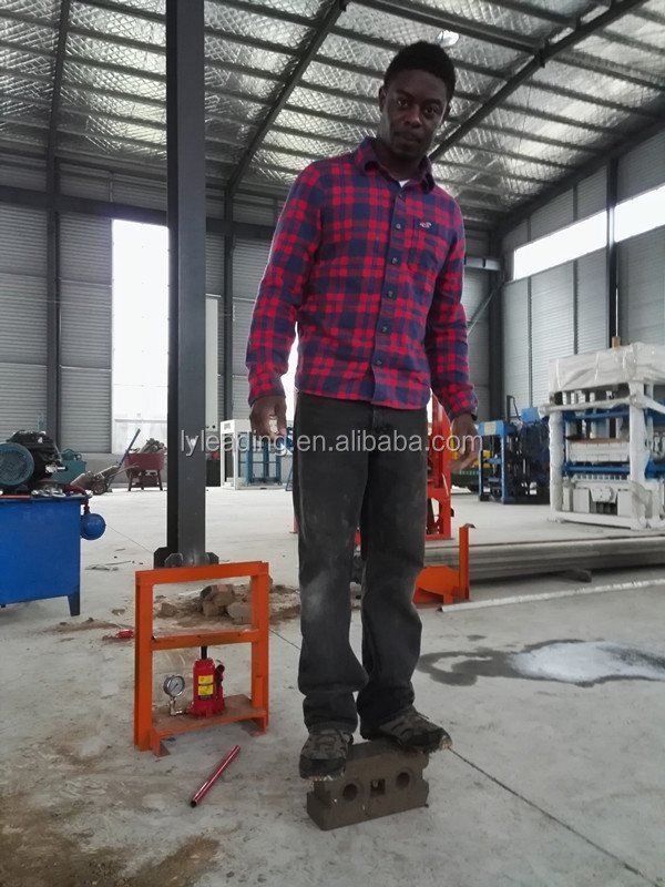 Automatic Hydraulic Press Interlock Brick Making Machine Clay Soil Paver Block Machine HBY2-10 Full Automatic Adobe 2-10