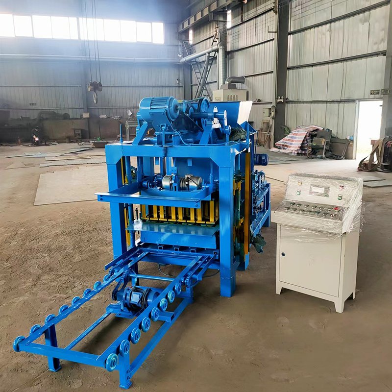 Full Automatic Brick Making Machine Concrete Block Molding Machine 4-28 Block Making Machine For Sale