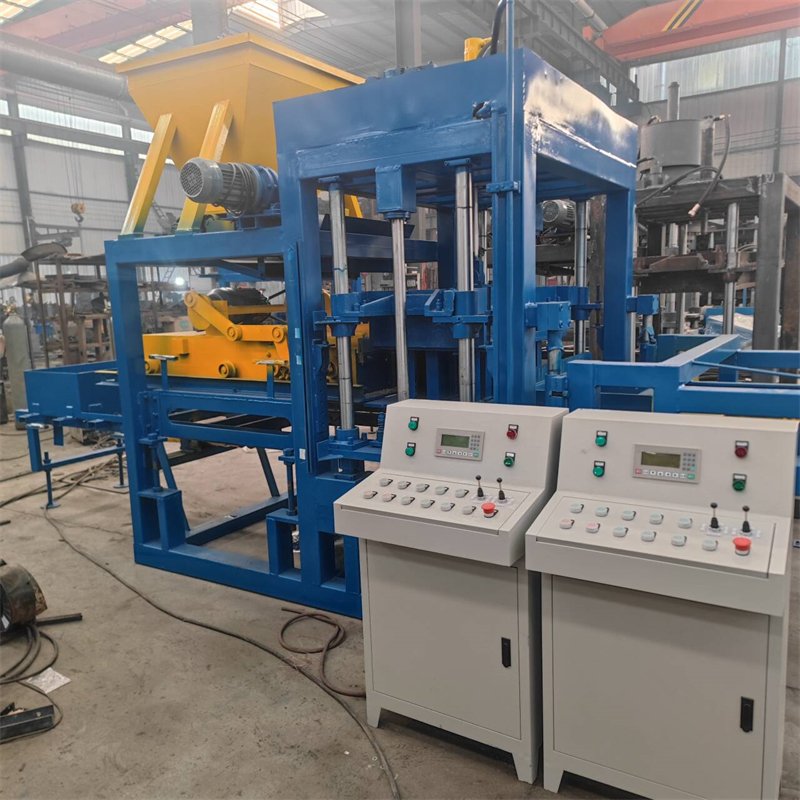 Full Automatic Brick Making Machine Concrete Block Molding Machine 4-28 Block Making Machine For Sale