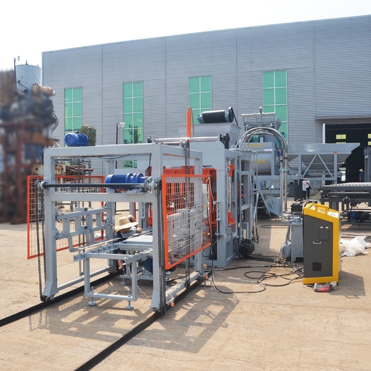 SY Concrete Block Making Machine Solid Hollow Blocks Machine Automatic QT6-15 Construction Block Brick Making Machinery Factory