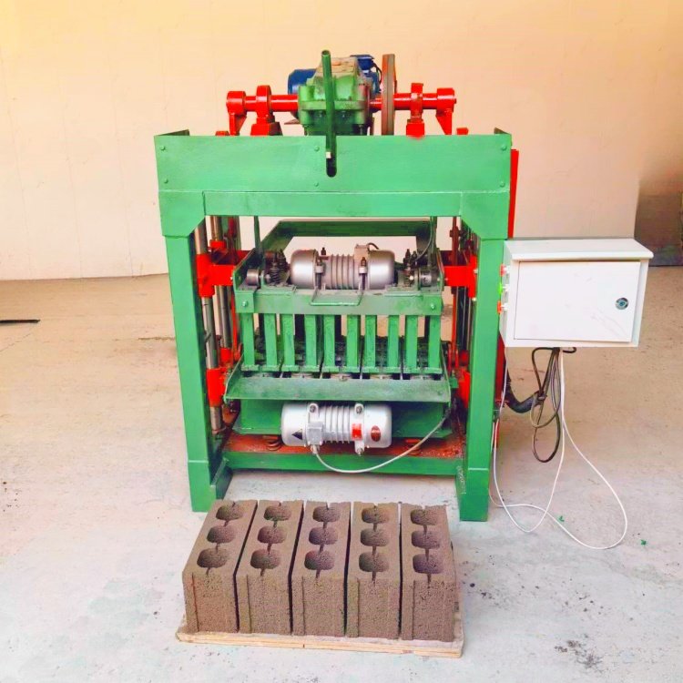 Hot sale concrete block paver block machine brick making machine diesel construction machinery