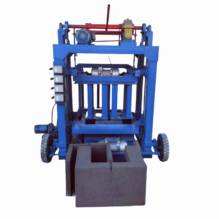 Hot sale concrete block paver block machine brick making machine diesel construction machinery