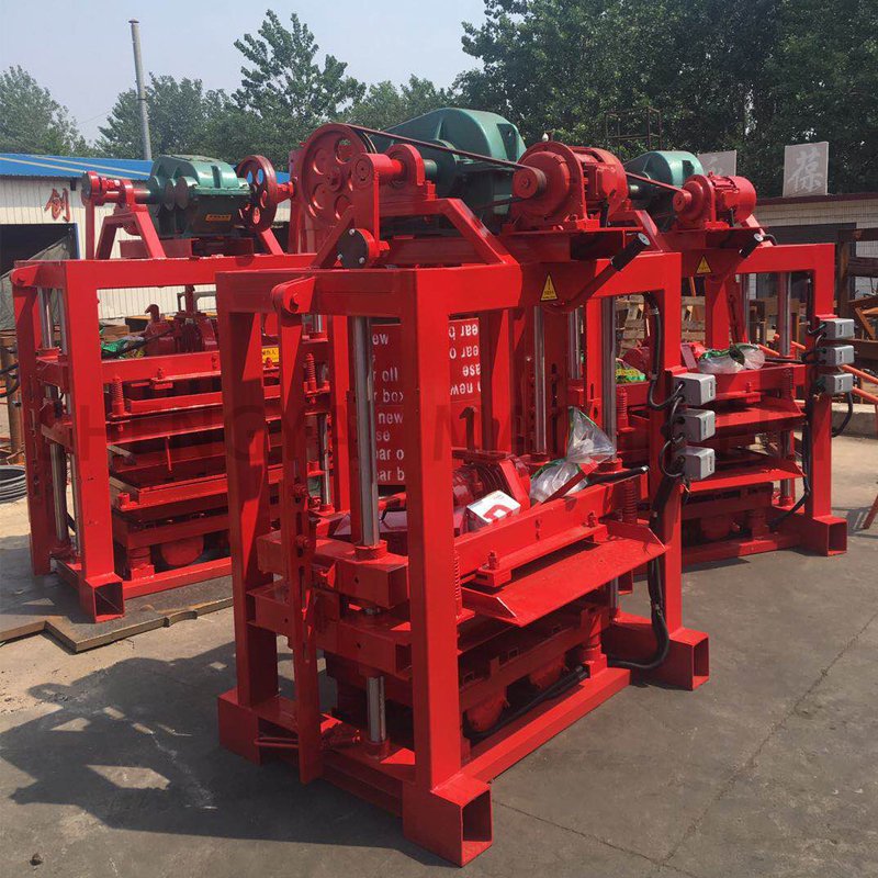 QTJ4-40 brick moulding machine hollow block making machine price cement brick making machine