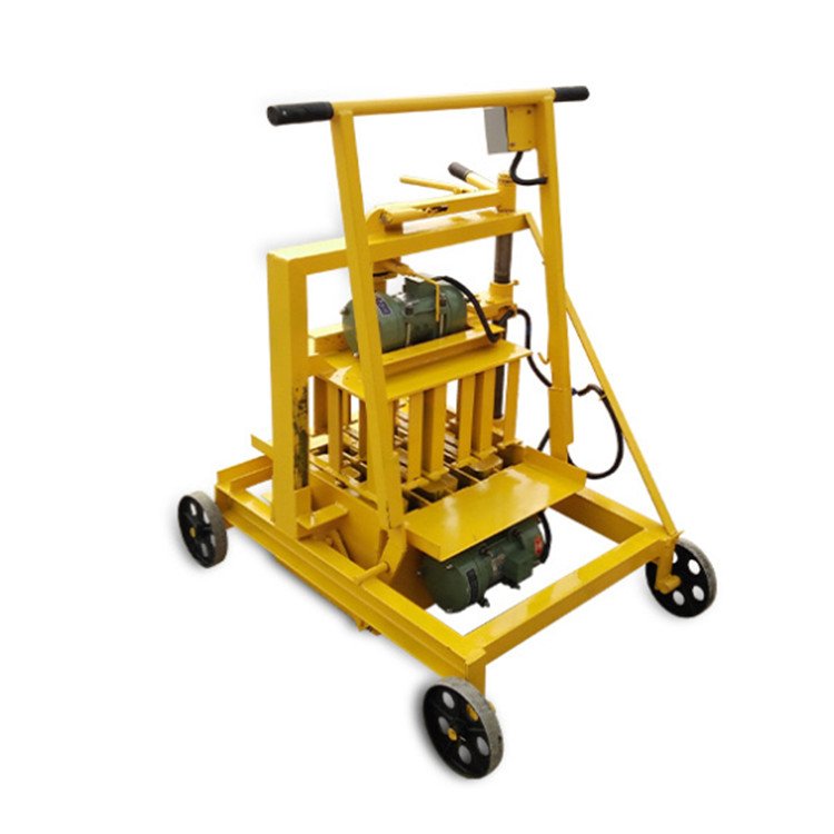 QMJ2-45 manual brick making machine business ideas with small investment