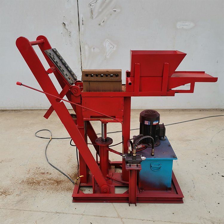 Earth Mud Clay Eco Adobe Interlocking Block Brick Making Machine Hydraulic Automatic Compressed Earth Brick Machine