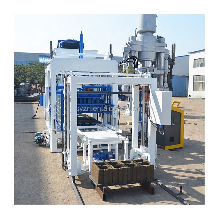hot sale QT4-18 block making machine fully automatic for block making machine in zambia