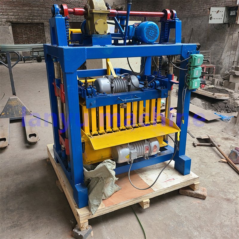 lanyu block cutting machine/cement brick making machine video/international block machines