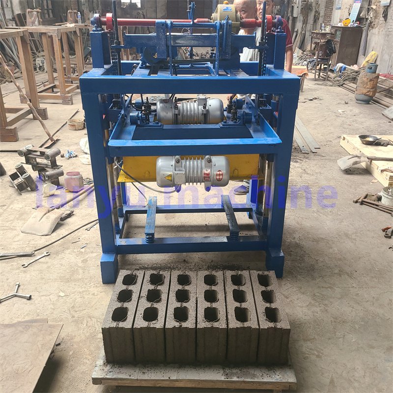 lanyu block cutting machine/cement brick making machine video/international block machines