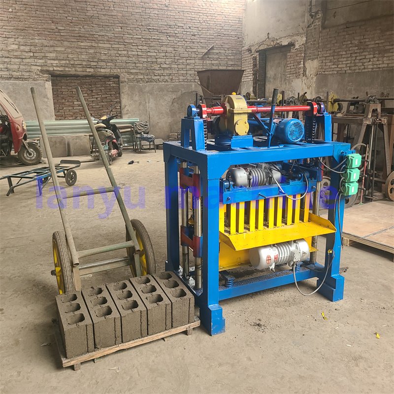 lanyu block cutting machine/cement brick making machine video/international block machines