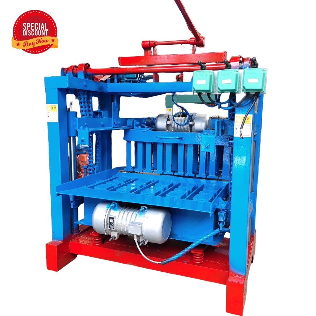 Factory Direct Sales Fully Automatic Cement Brick Making Machine Electric Small Engineering Equipment