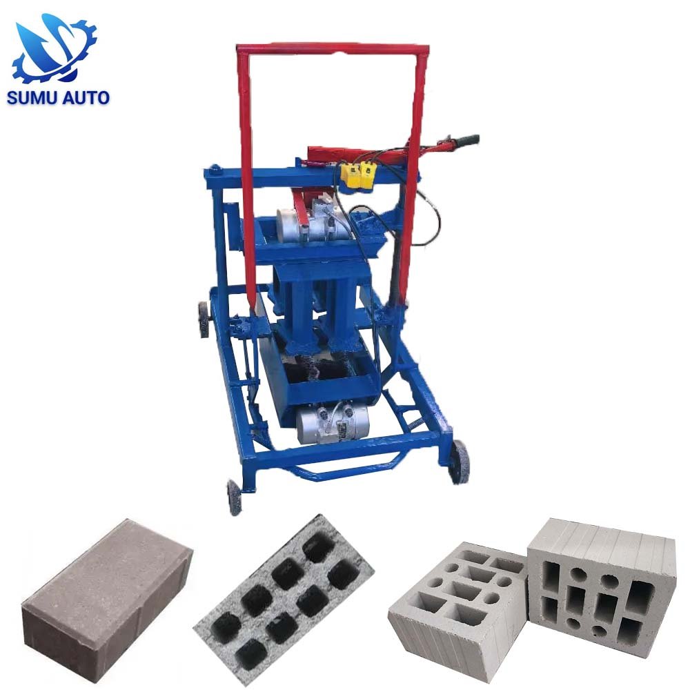 diesel engine cement block and brick making machine concrete guatemala