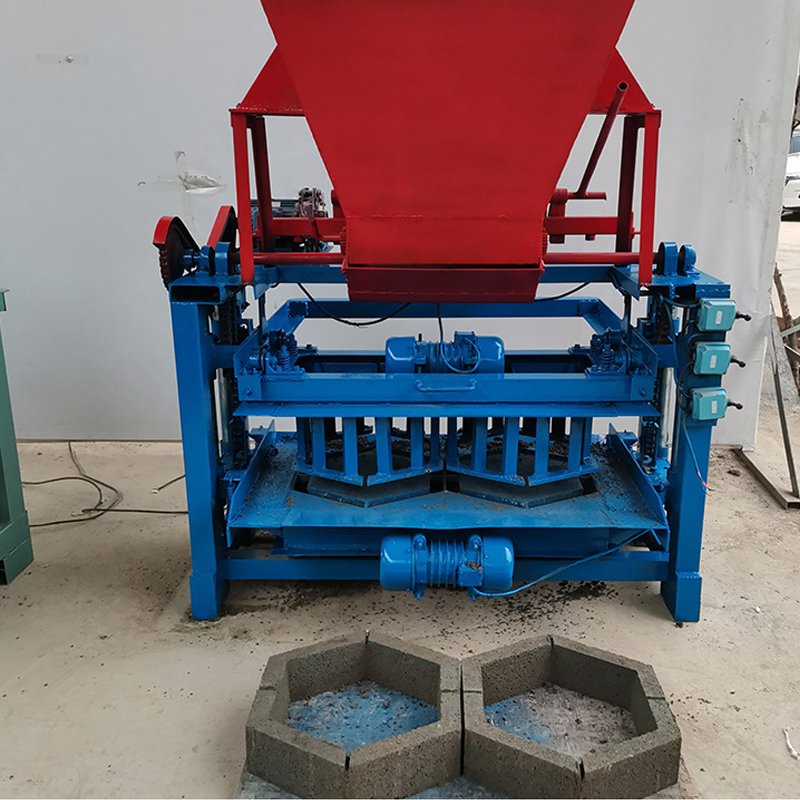 Electric Interlocking Block Maker Machine Price 2-45 Cement Hollow Concrete Block Brick Making Machinery