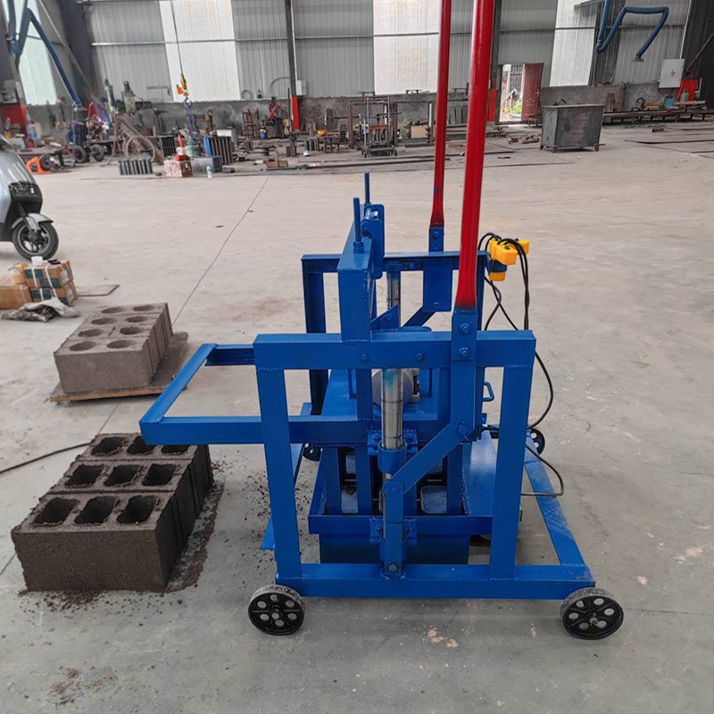 Electric Interlocking Block Maker Machine Price 2-45 Cement Hollow Concrete Block Brick Making Machinery