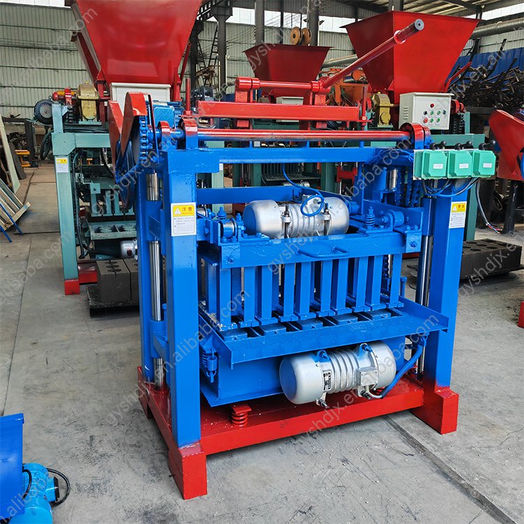 Multifunctional Solid Paving Brick Making Machine Semi Automatic Concrete Cement Block Making Machinery