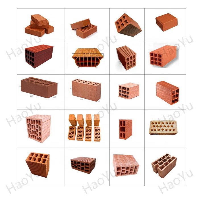 fully -automatic Vaccum extruder double stage clay brick making machine Ceramic terracotta clay facing bricks for curtain wall