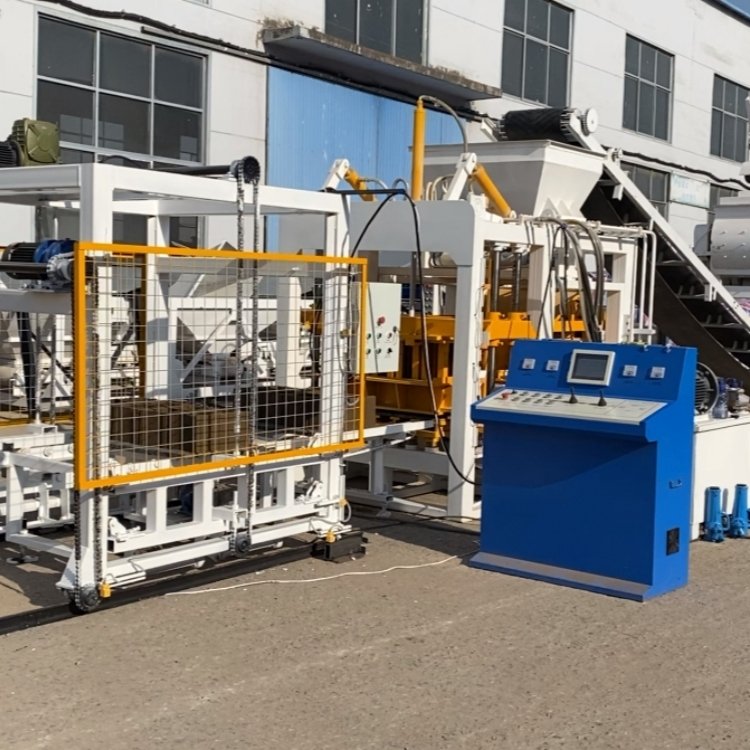 Hot Sale Automatic Hollow Block Making Machine Interlocking Cement Brick Making Machinery