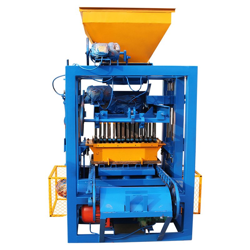 Qtj4-24 Paver Concrete Cement Brick Making Machinery Machine De Fabrication De Blocs