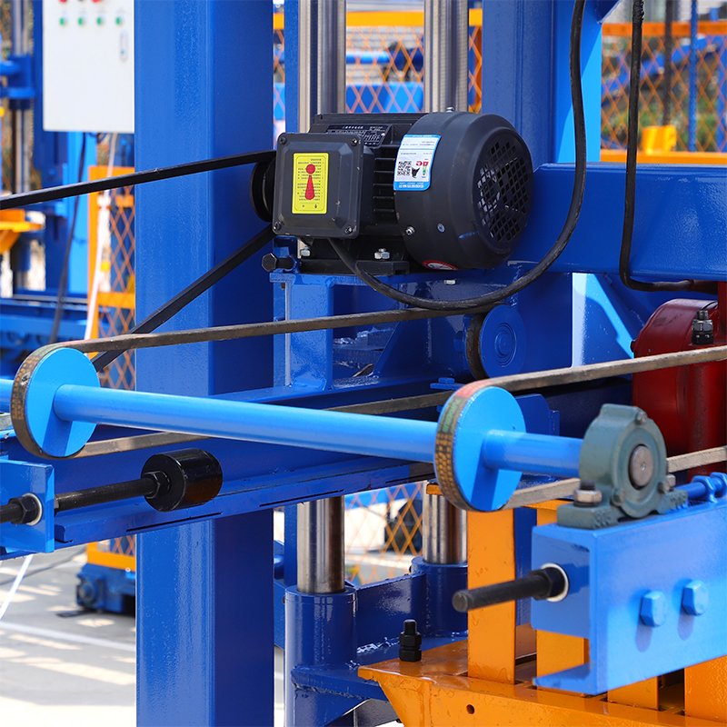Qtj4-24 Paver Concrete Cement Brick Making Machinery Machine De Fabrication De Blocs