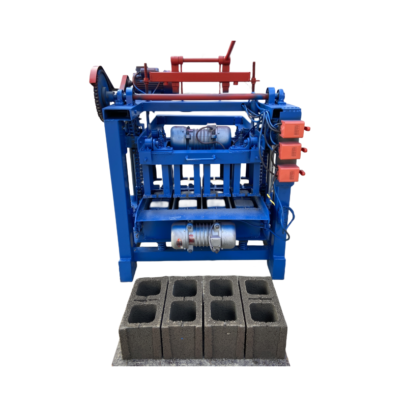 Factory Produce Good Quality and Low Price DF4-35 Semi-automatic Hollow Block Brick Machine Chinese Japan Brick Making Machine