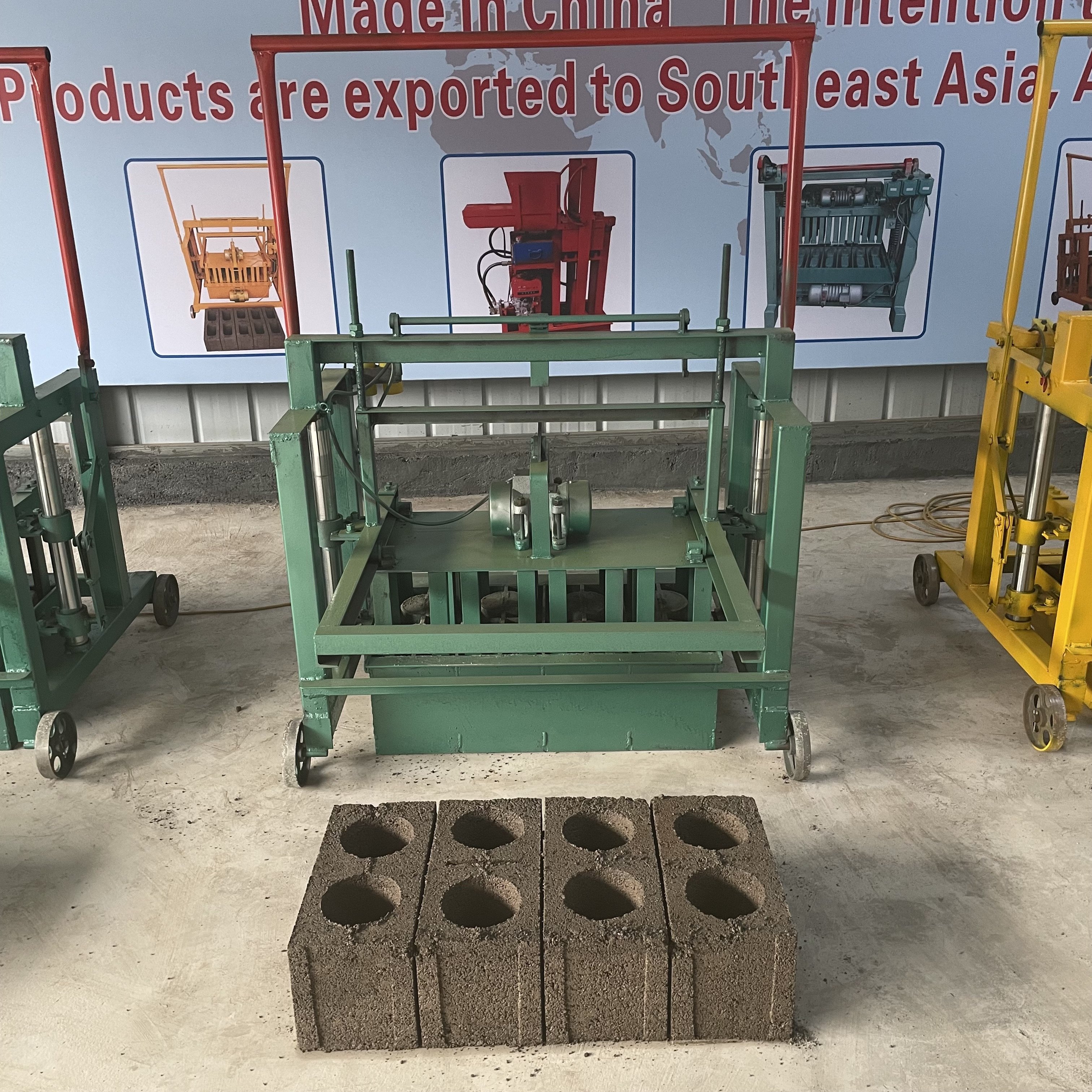 Manual Hand Mold Brick Making Machine Brick Force Making Machine