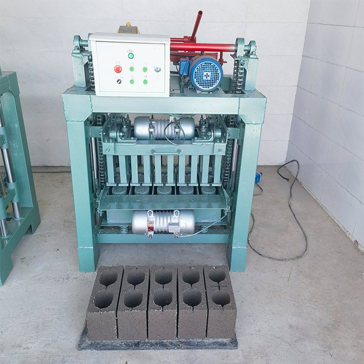 Cheap Price Multi-shape Hollow Concrete Block Making Machine Fully-automatic Brick Maker Full Set Bricks Making Machine