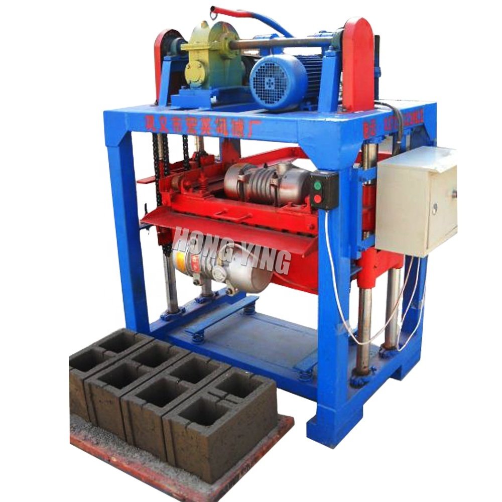 Profitable small projects QMJ4-35B hollow concrete block making machines nairobi kenya