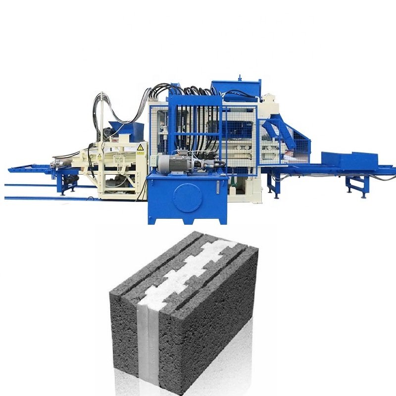 QT815 Polystyrene & EPS Concrete Block Bricks Making Machine Efficient Brick Making Machinery