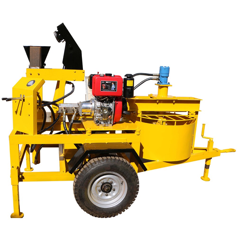 hand operated interlock clay brick making machine
