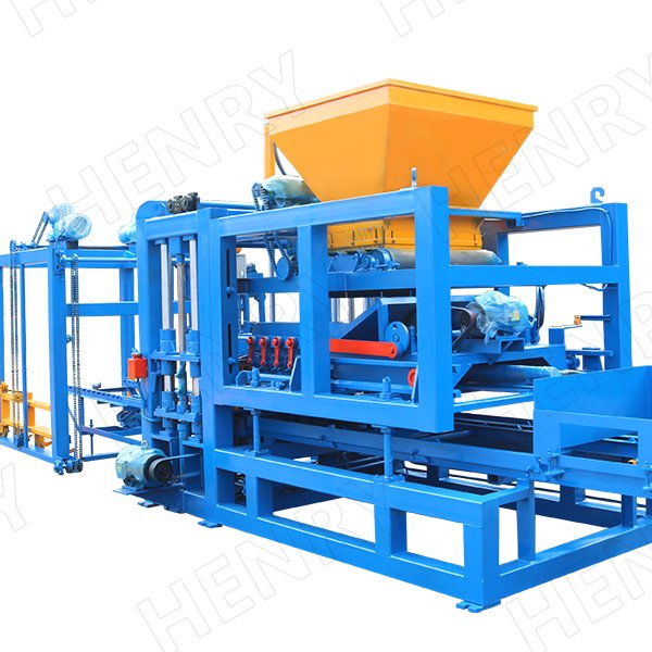 Henry Qt6-15 Strong Fully Automatic Hydraulic Cement Hollow Block Paver Curbstone Making Machine
