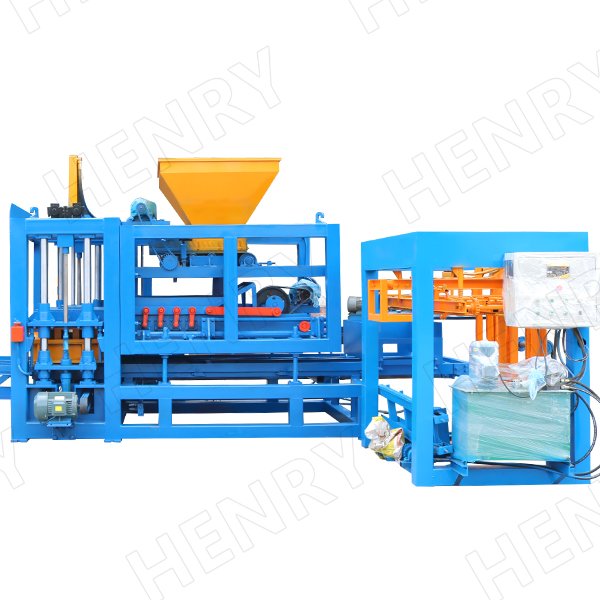 Henry Qt6-15 Strong Fully Automatic Hydraulic Cement Hollow Block Paver Curbstone Making Machine