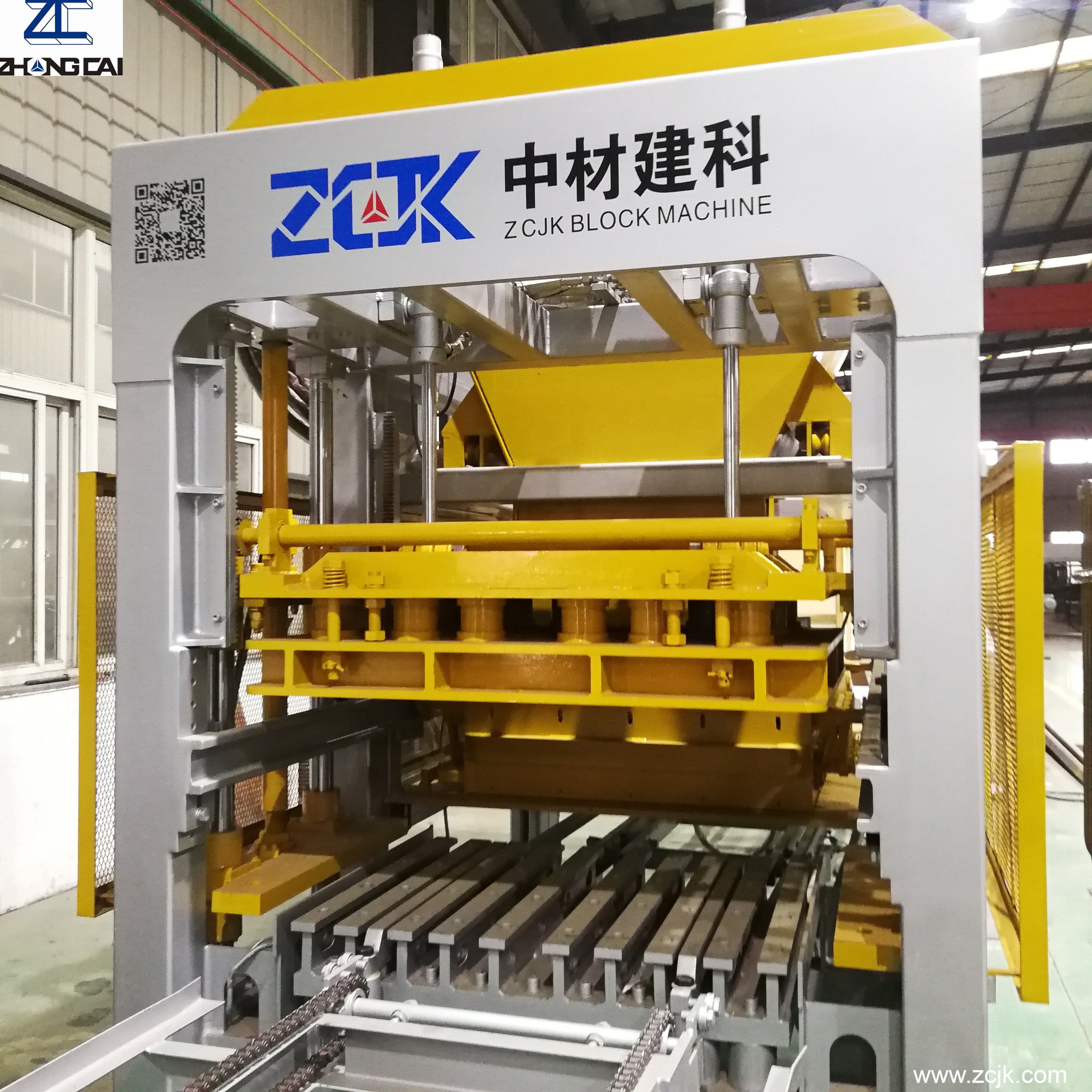 QTY10-15 Fully Automatic Block Making Machine Brick Forming Machine Manufacturer