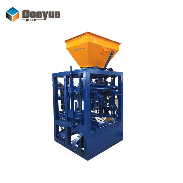 breeze cement block QT4-26 concrete vibro press block machine sawdust brick making machine