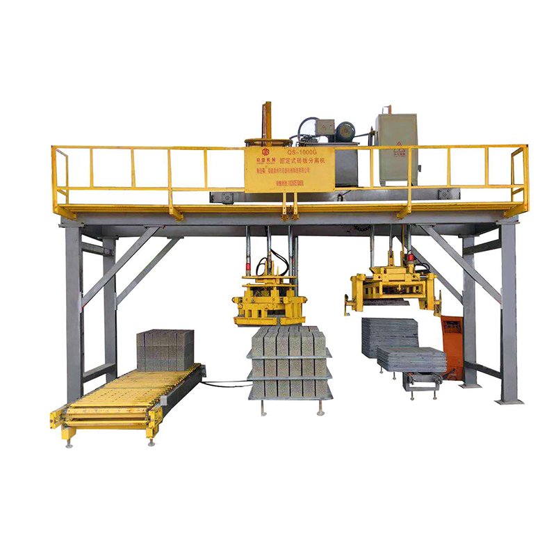 Machines industrielles Automat Palettiseur Brique Ciment Concert Bloc Empileur