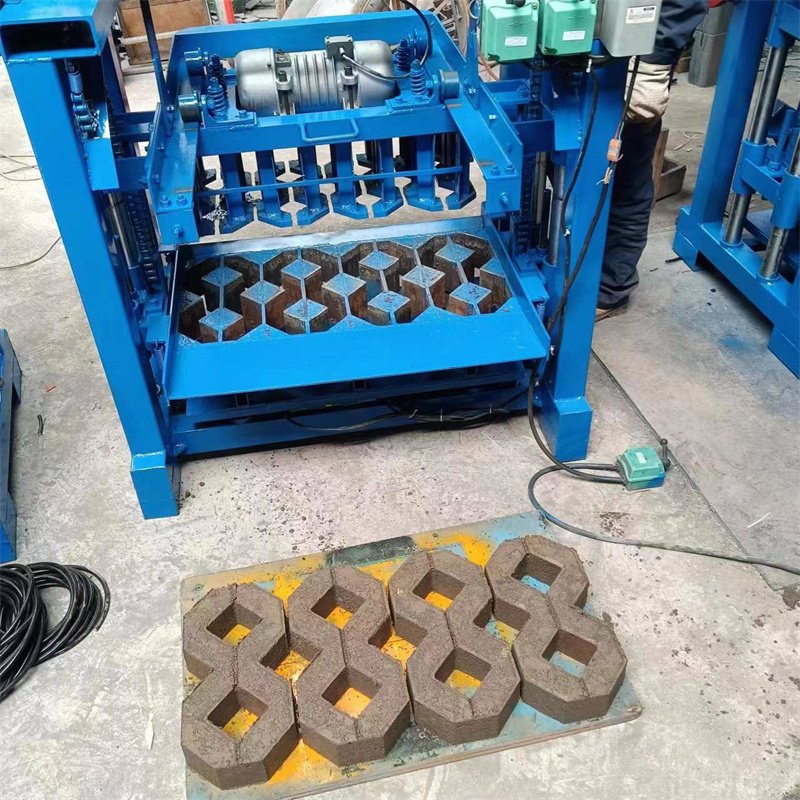 Face Brick Making Machine Automatic Block Machine Clay Bricks Machine For Production Of Mud Bricks