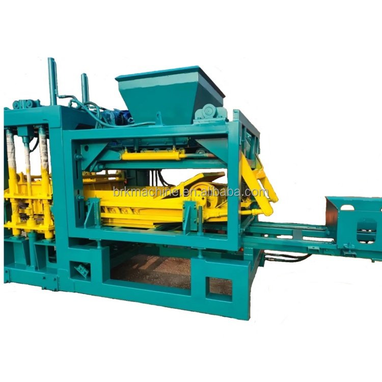 qt8-15 Full automatic concrete block interlocking solid fly ash brick factory garden brick making machinery
