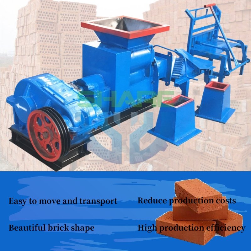 Brick Machine Making Automatic Logo Clay Brick Making Machine Mud Brick Maker Machine
