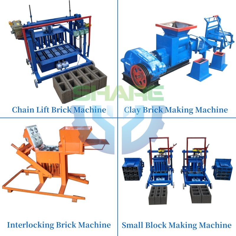 Brick Machine Making Automatic Logo Clay Brick Making Machine Mud Brick Maker Machine
