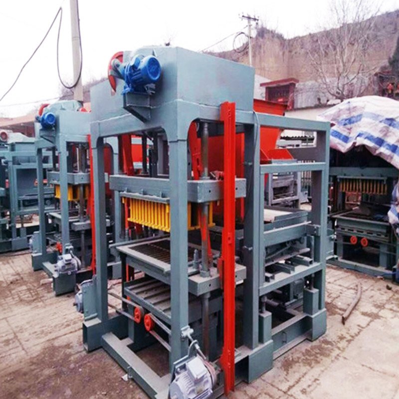 hot selling geobeton turkish automatic brick making machine qt10 cement concrete sand block making machine for sale
