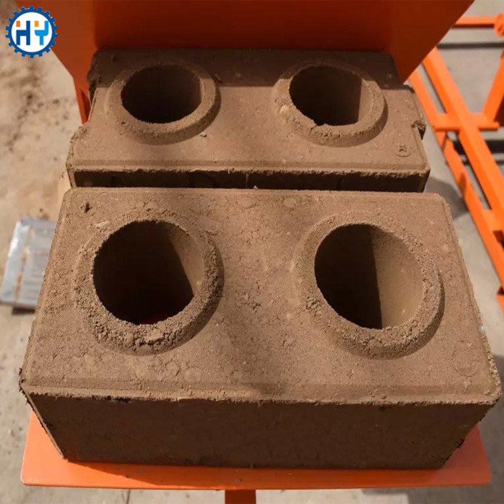 Two bricks each time Manual brick making machine