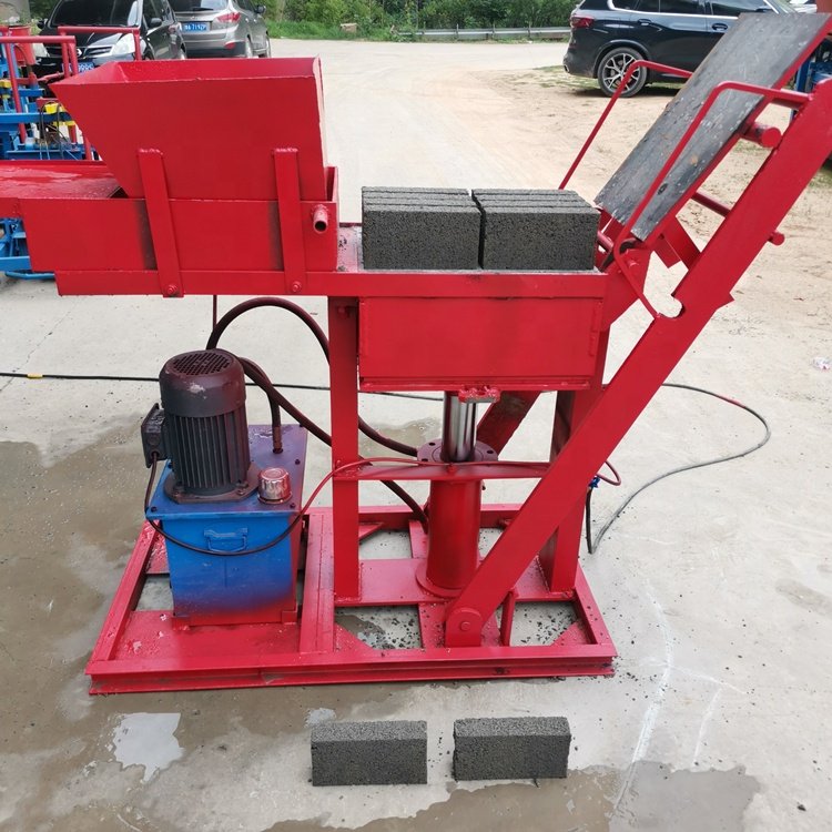 Hydraulic ecological brick manual brick clay brick press Manual interlocking block molding machine