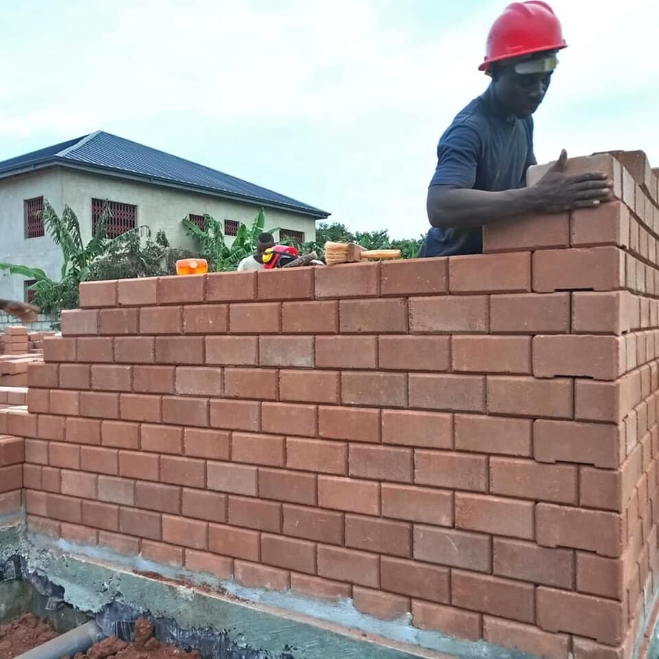 clay interlocking brick block making machine