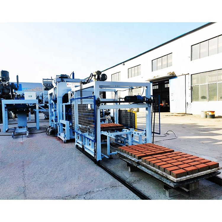 QT6-15 hollow block machine cement brick making machine price, concrete machine block to make money