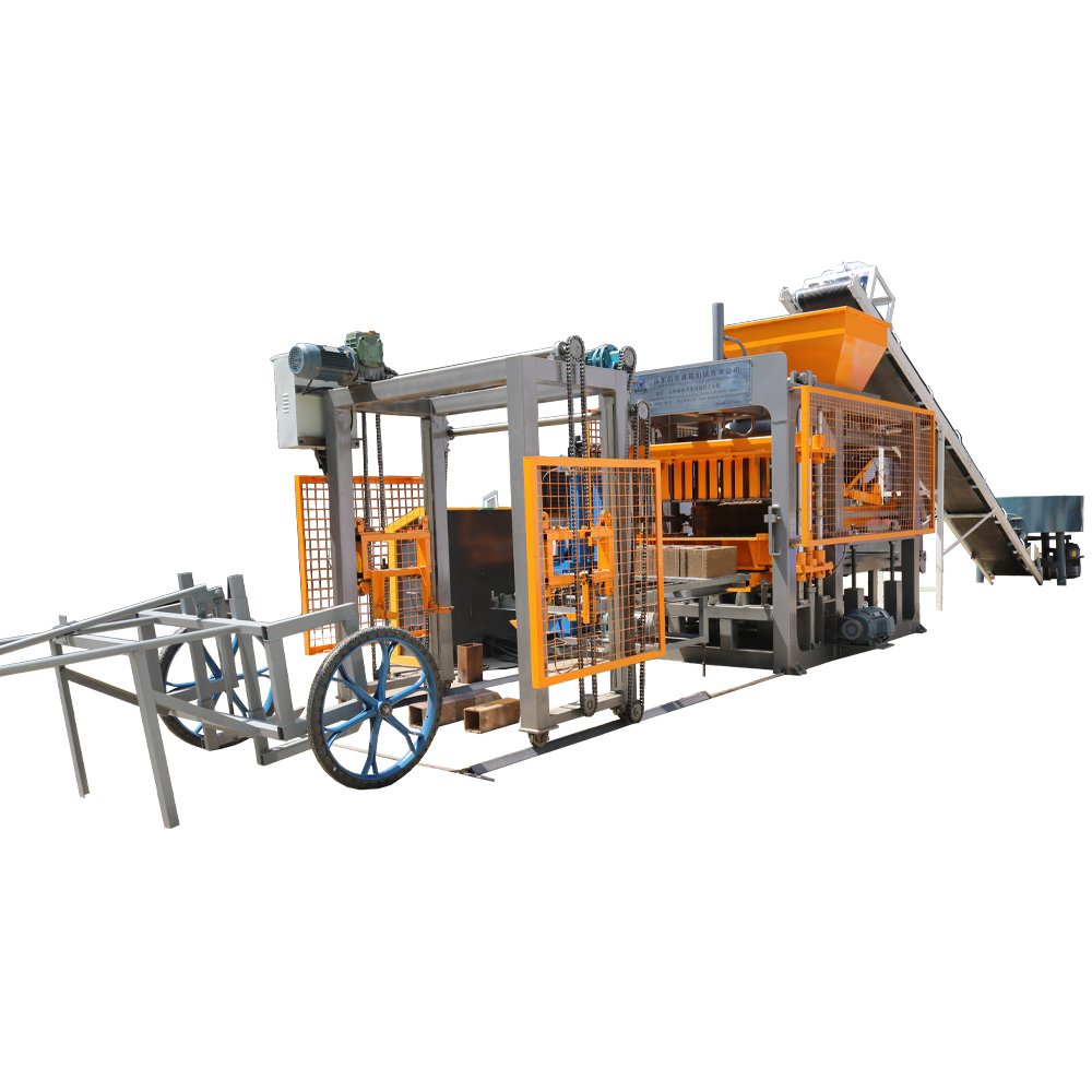 KAIDONG QT4-15B very popular hollow block making machine hollow block machine making automatic hydraulic brick making machinery
