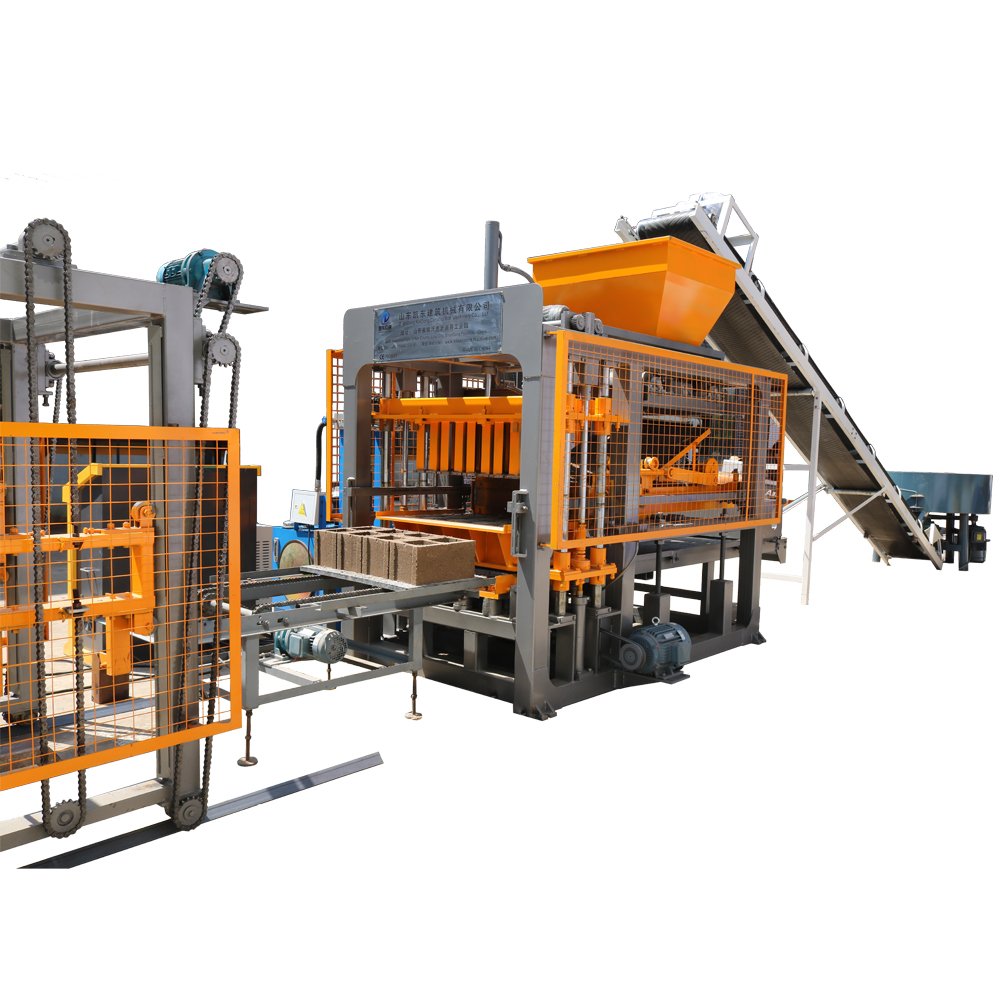 KAIDONG QT4-15B very popular hollow block making machine hollow block machine making automatic hydraulic brick making machinery