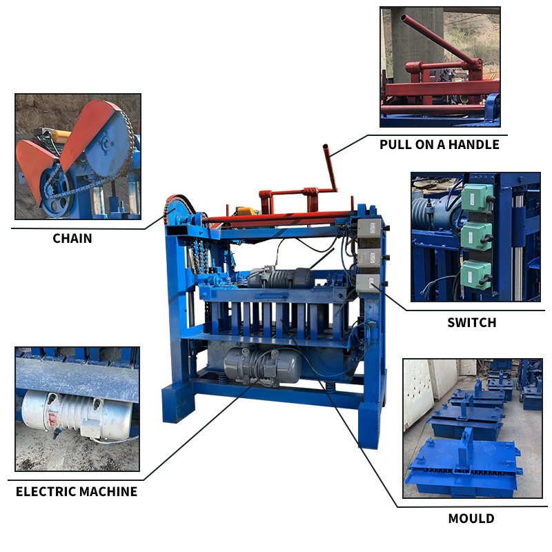 Large Scale Brick Making Machine Hydraulic Press Brick Making Machine Face Brick Making Machine