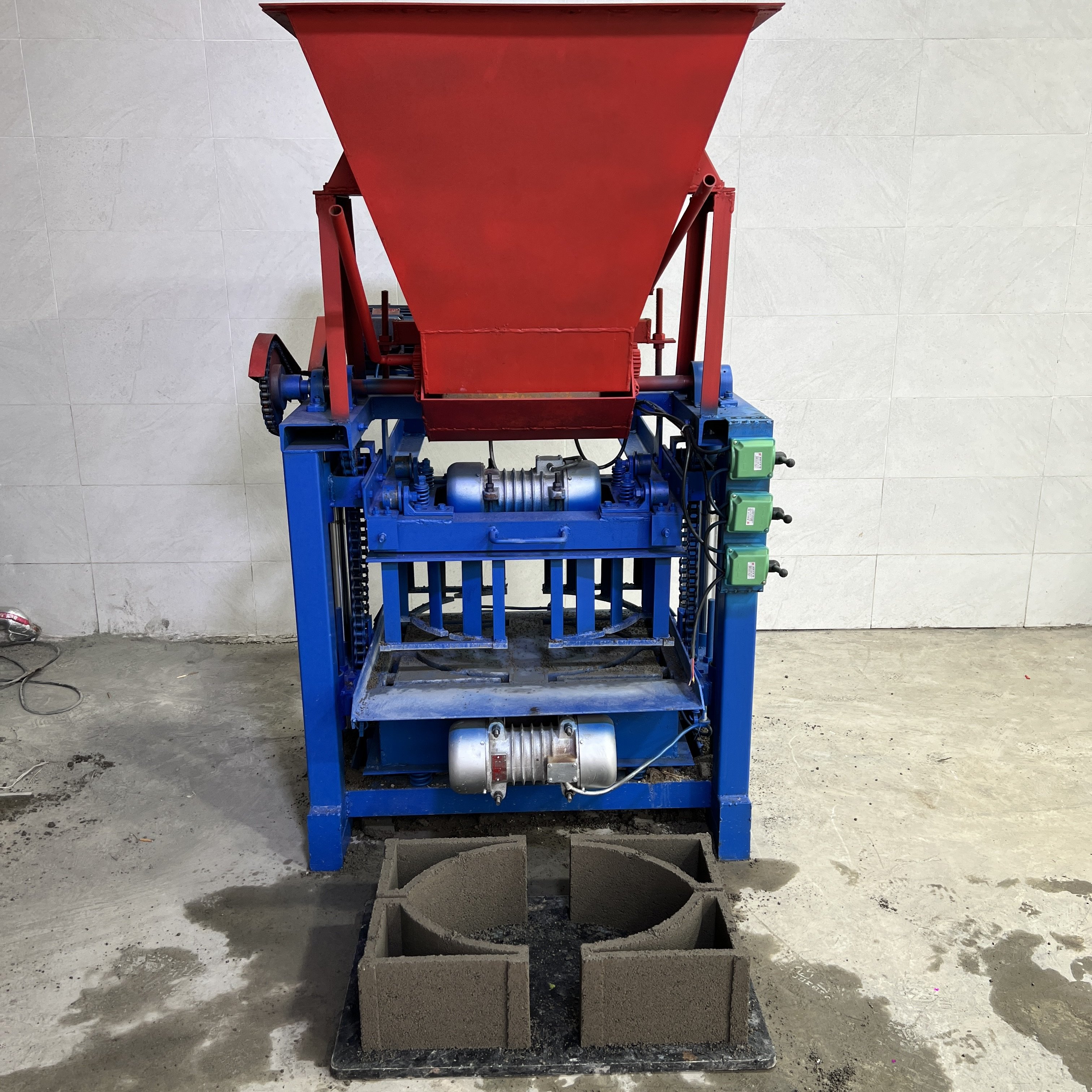 Brick And Paving Machine Making Hollow Brick Making Machinery Tunisia Brick Making Machine