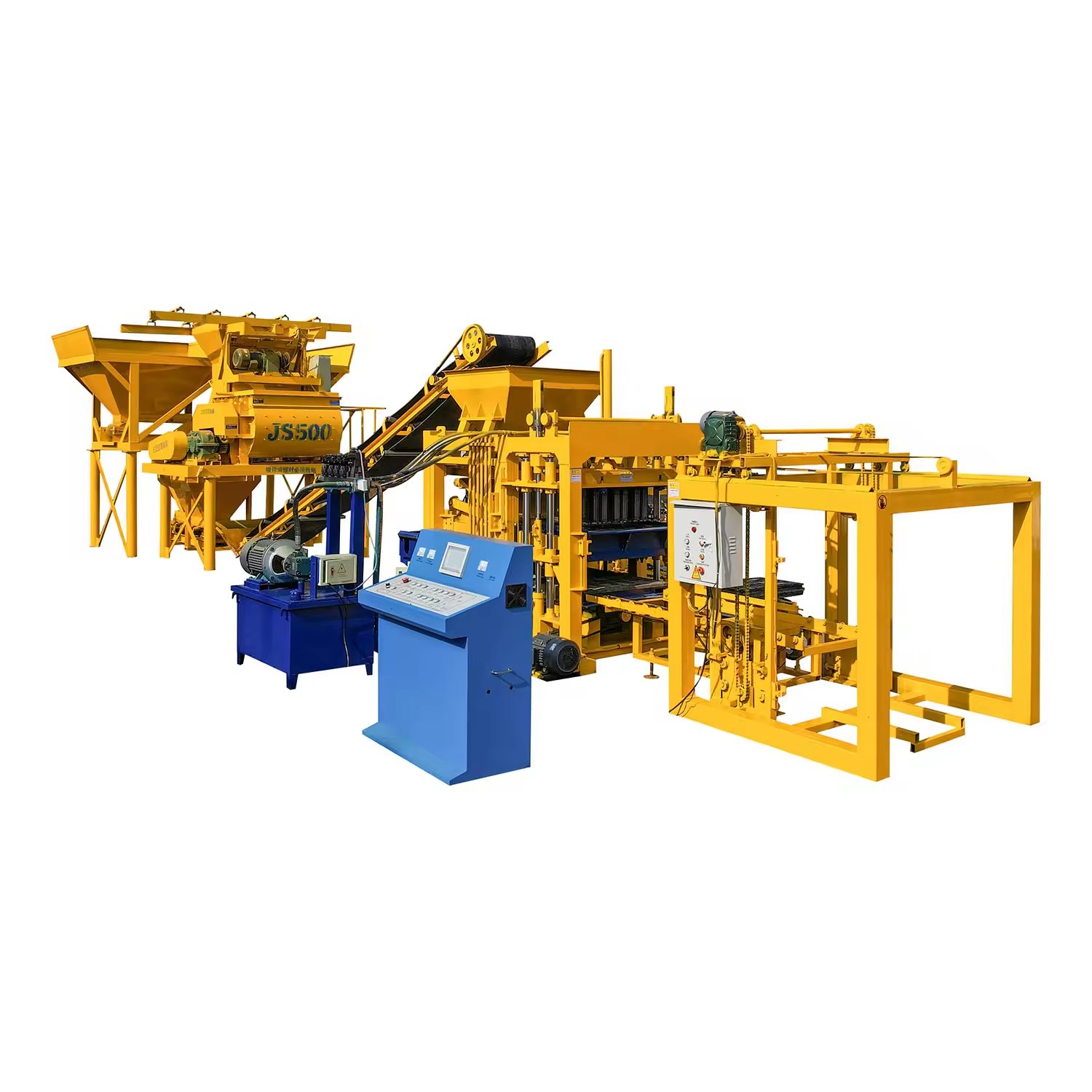 QT4-15 cement brick machine fully automatic cement block bricks making machine machine make cement