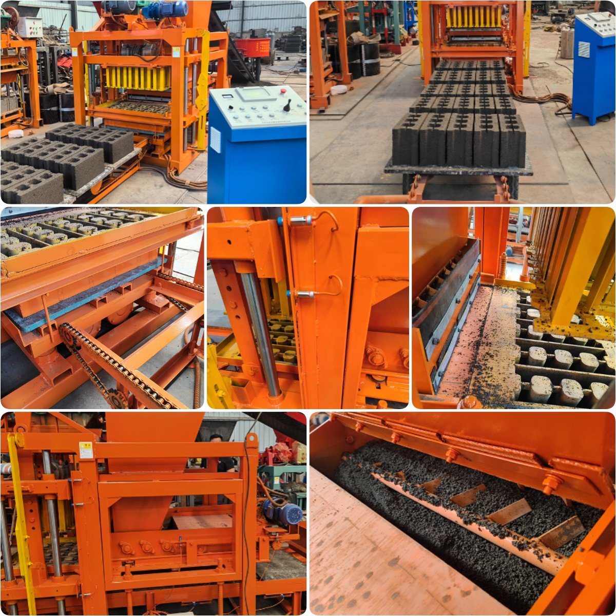 Professional Manufacturer Selling Cement Brick Making Machine Automatic Brick Production Line