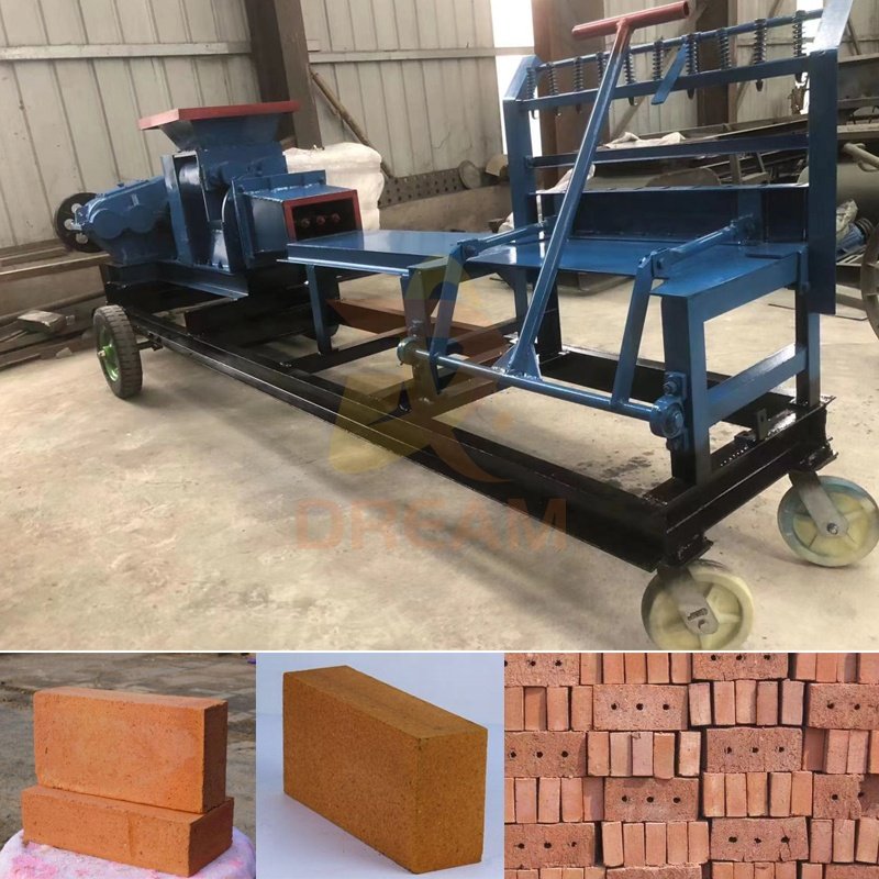 Red clay brick maker machines fired clay bricks making machine